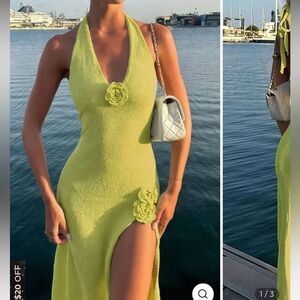 BRAND NEW ✨ backless V-Neck Sleeveless Maxi Dress | size S